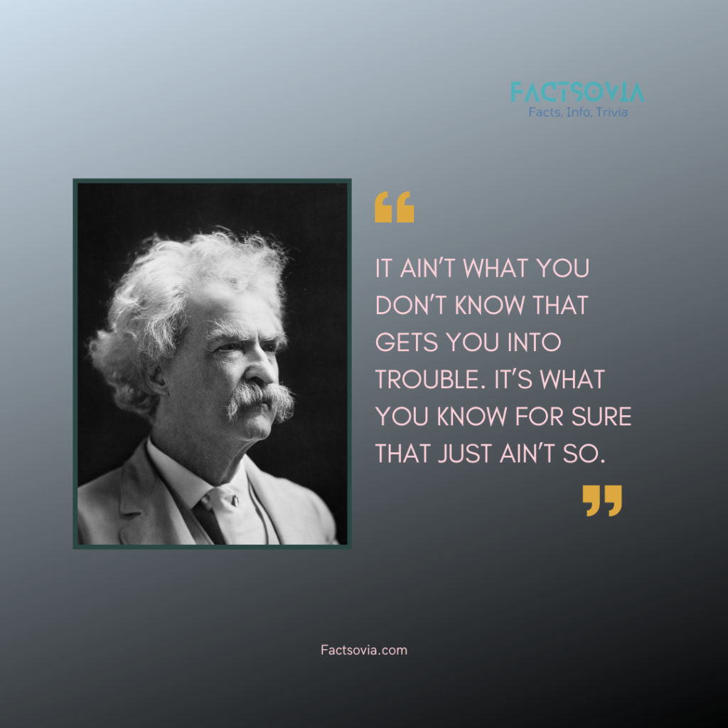 Mark twain quotes no 11