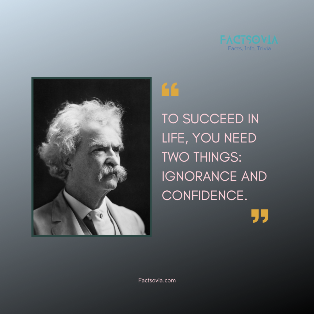 Mark twain quotes no 3