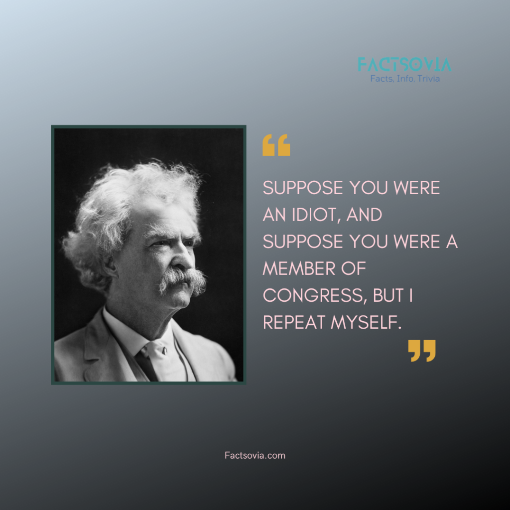 Mark twain quotes no 7