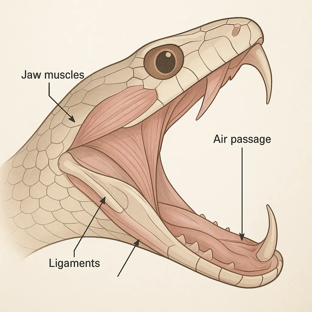 How Snake Yawn