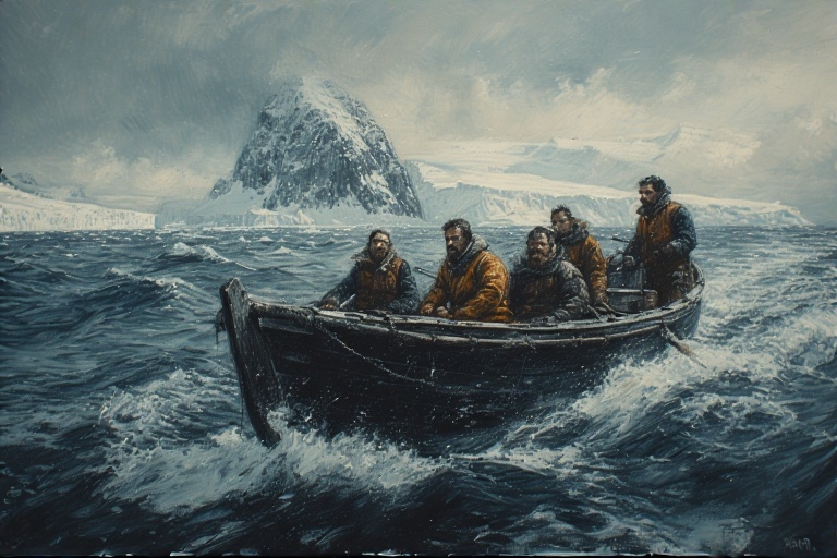 a dangerous journey to Georgia Island